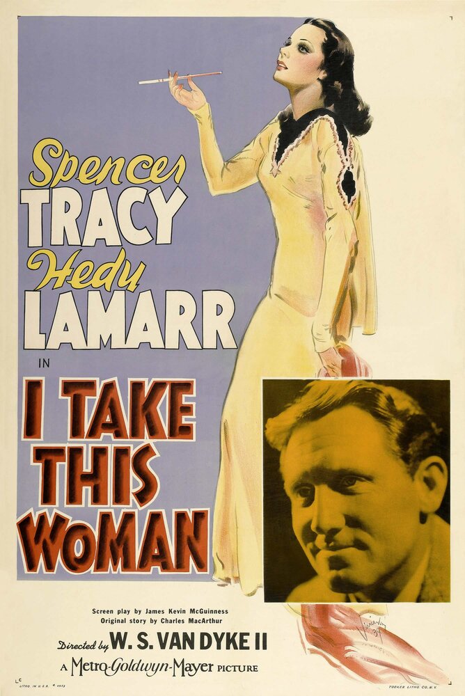Я возьму эту женщину (1940) постер
