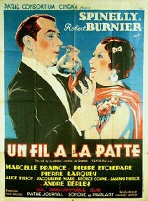 Un fil à la patte (1933) постер