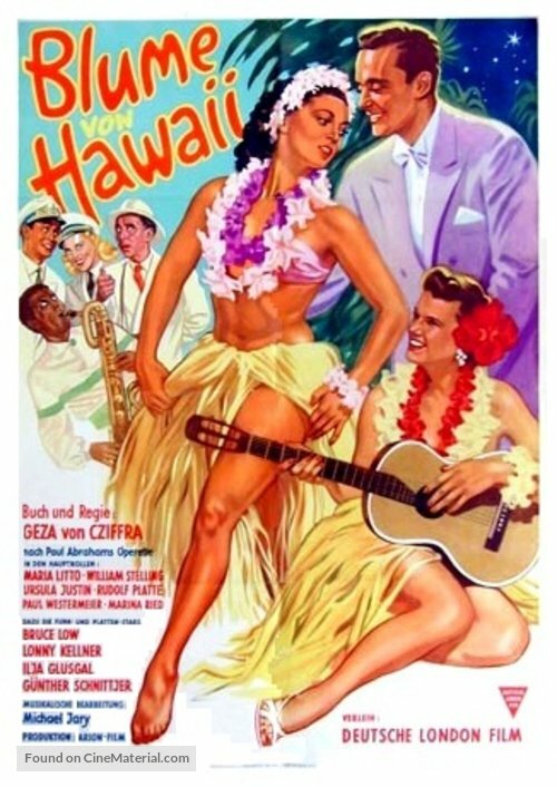 Die Blume von Hawaii (1953) постер