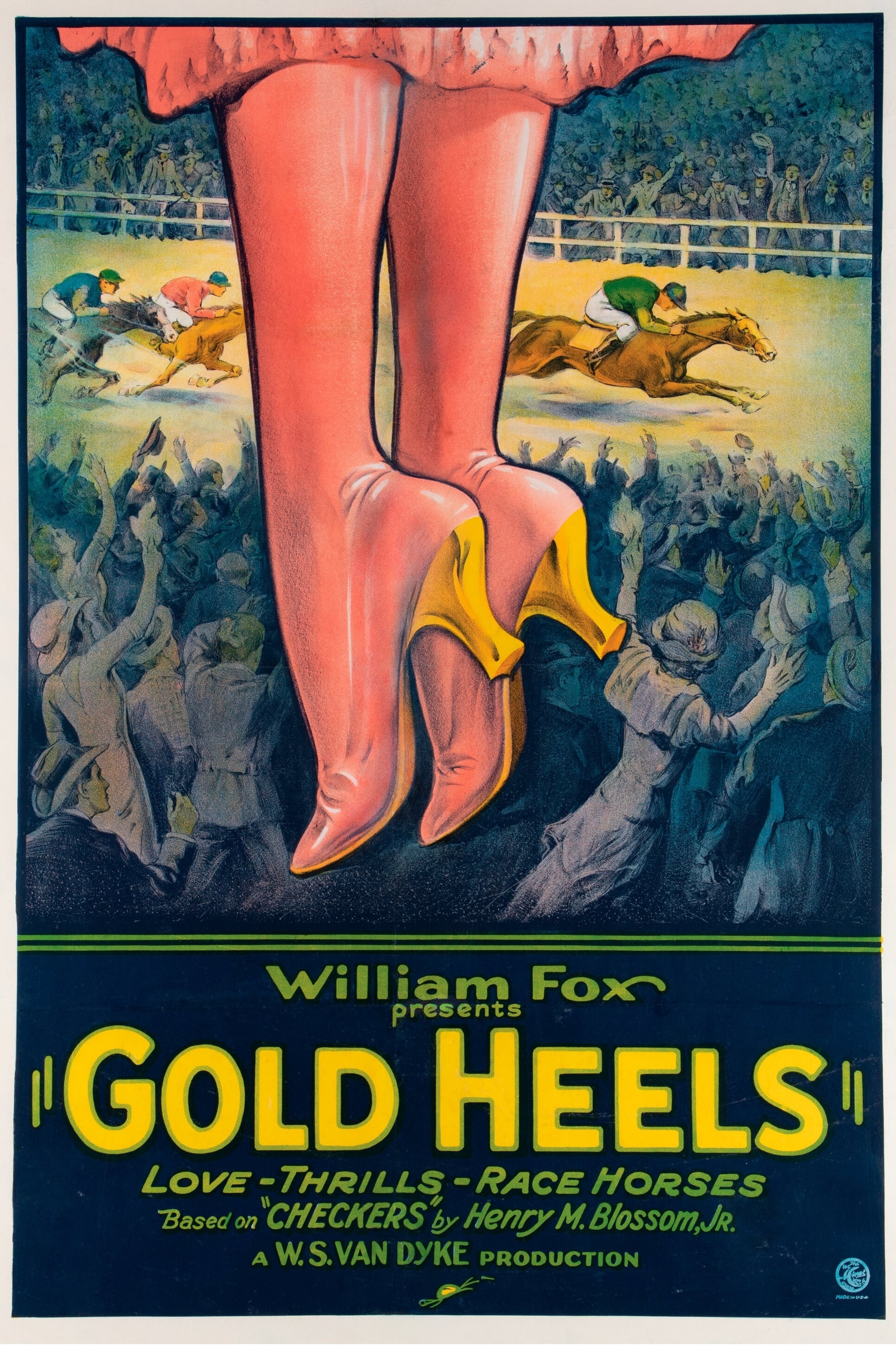 Gold Heels (1924) постер