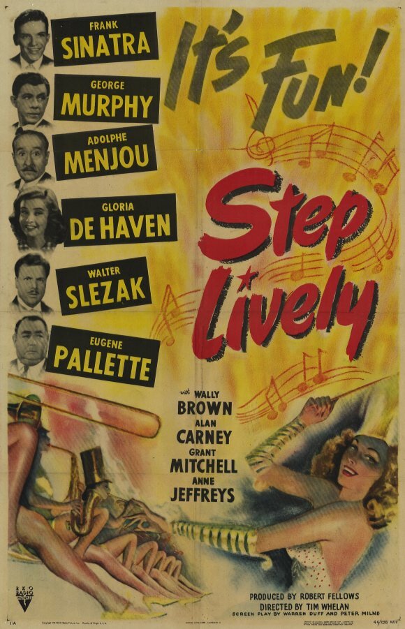 Шагай веселее (1944) постер