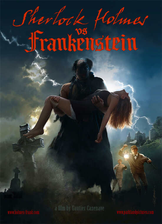 Sherlock Holmes vs Frankenstein (2013) постер