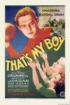That's My Boy (1932) постер