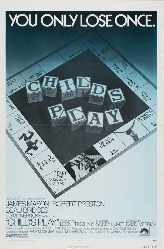 Детская игра (1972) постер