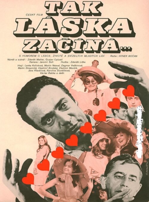 Tak láska zacíná... (1975) постер