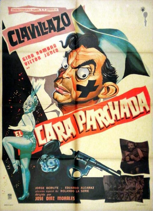 El cara parchada (1962) постер