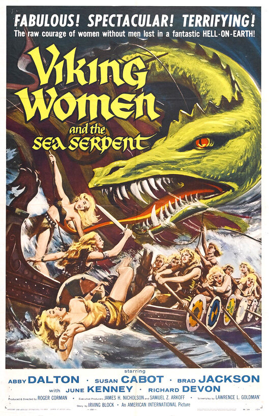 Сага о женщинах-викингах и об их путешествии по водам Великого Змеиного Моря (1957) постер