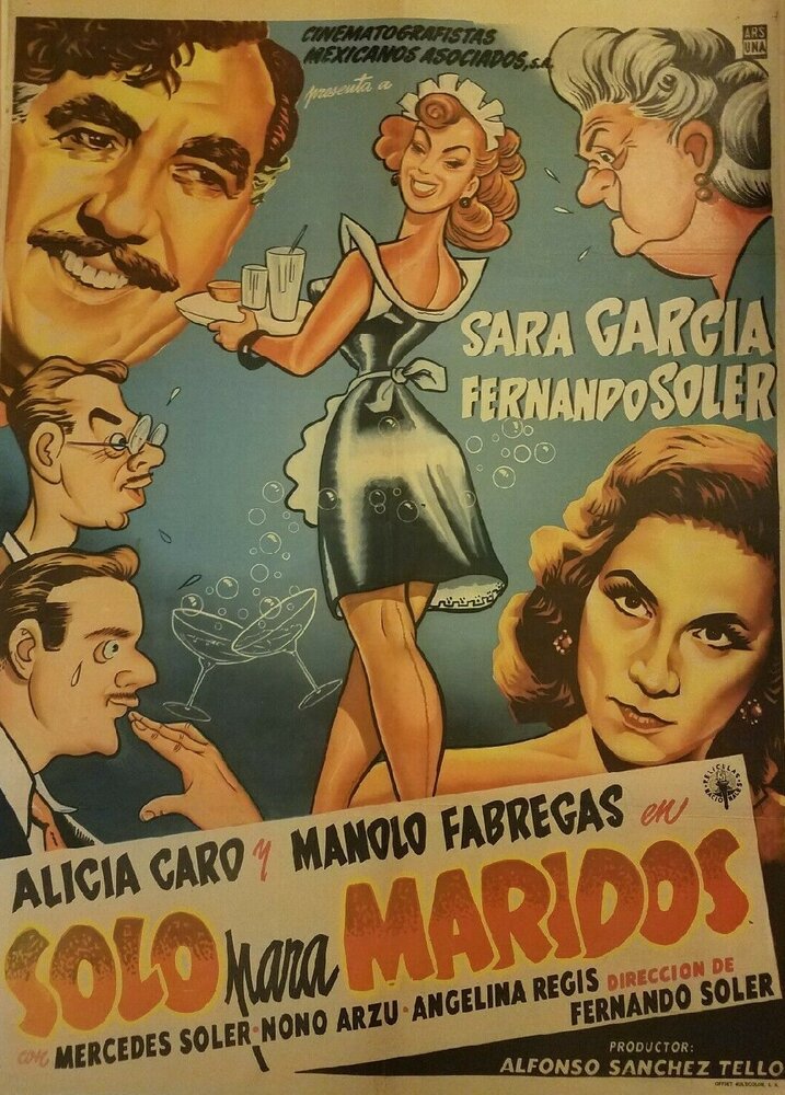Sólo para maridos (1955) постер