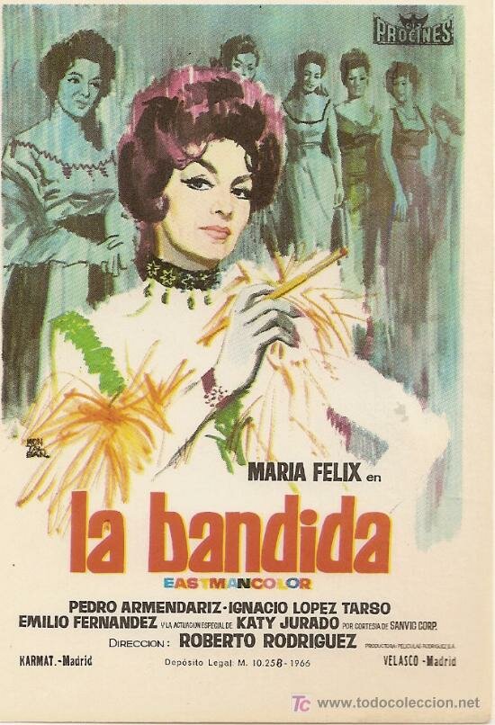 Бандитка (1963) постер