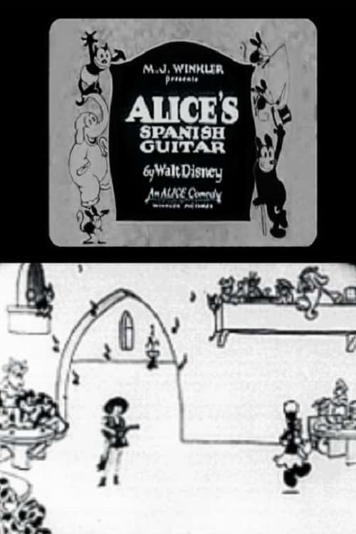 Алиса и испанская гитара (1926) постер