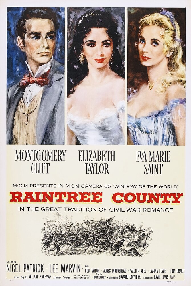 Округ Рэйнтри (1957) постер