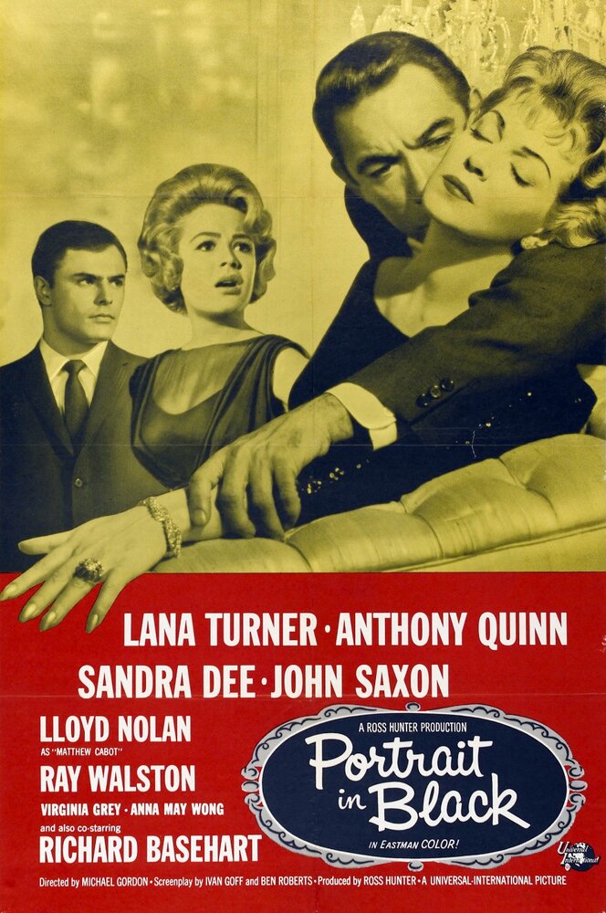 Портрет в черных тонах (1960) постер