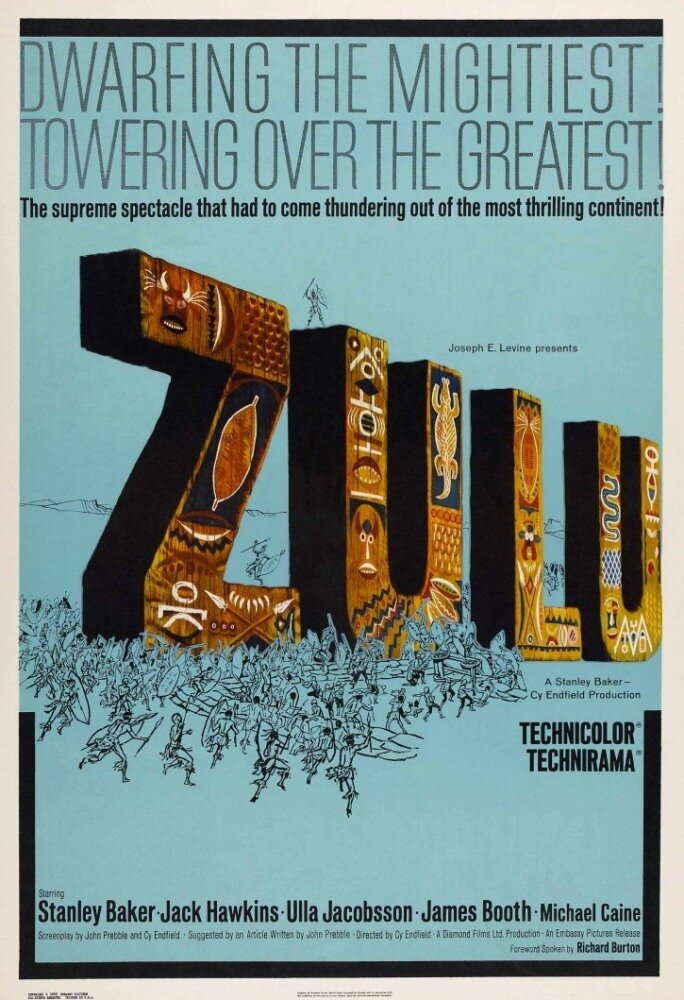 Зулусы (1964) постер