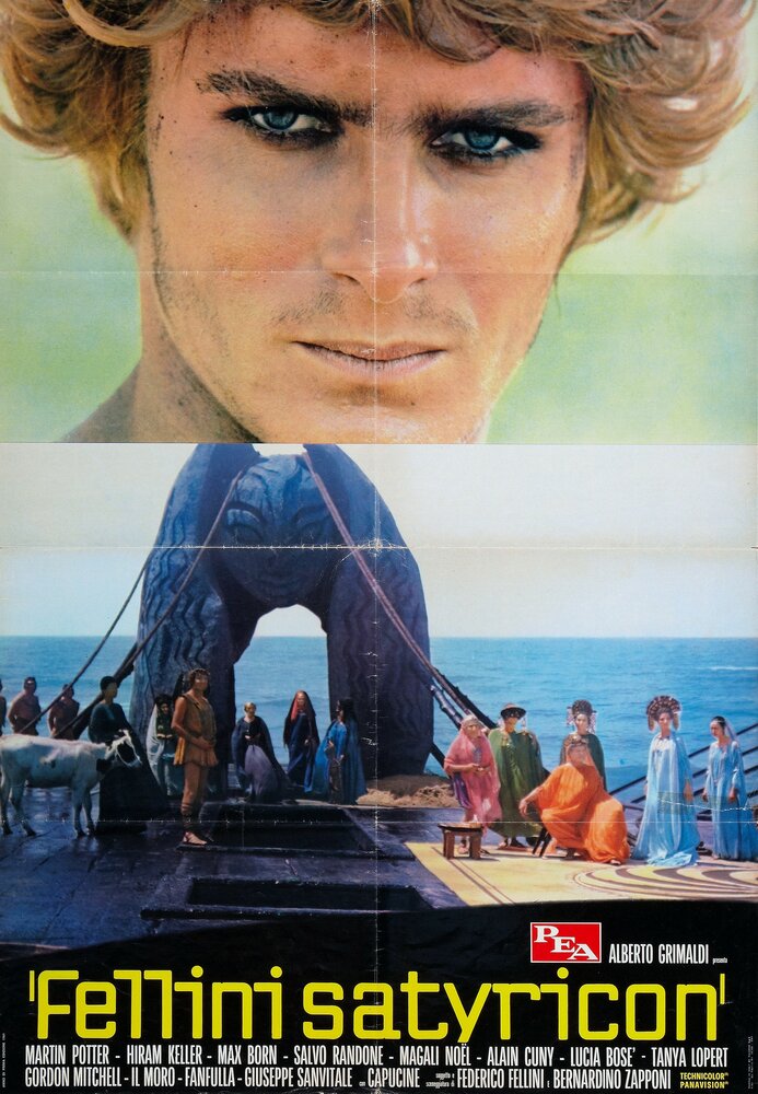 Сатирикон (1969) постер