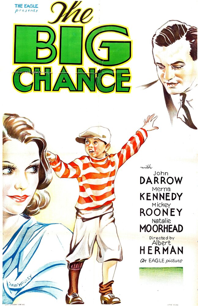 Большой шанс (1933) постер