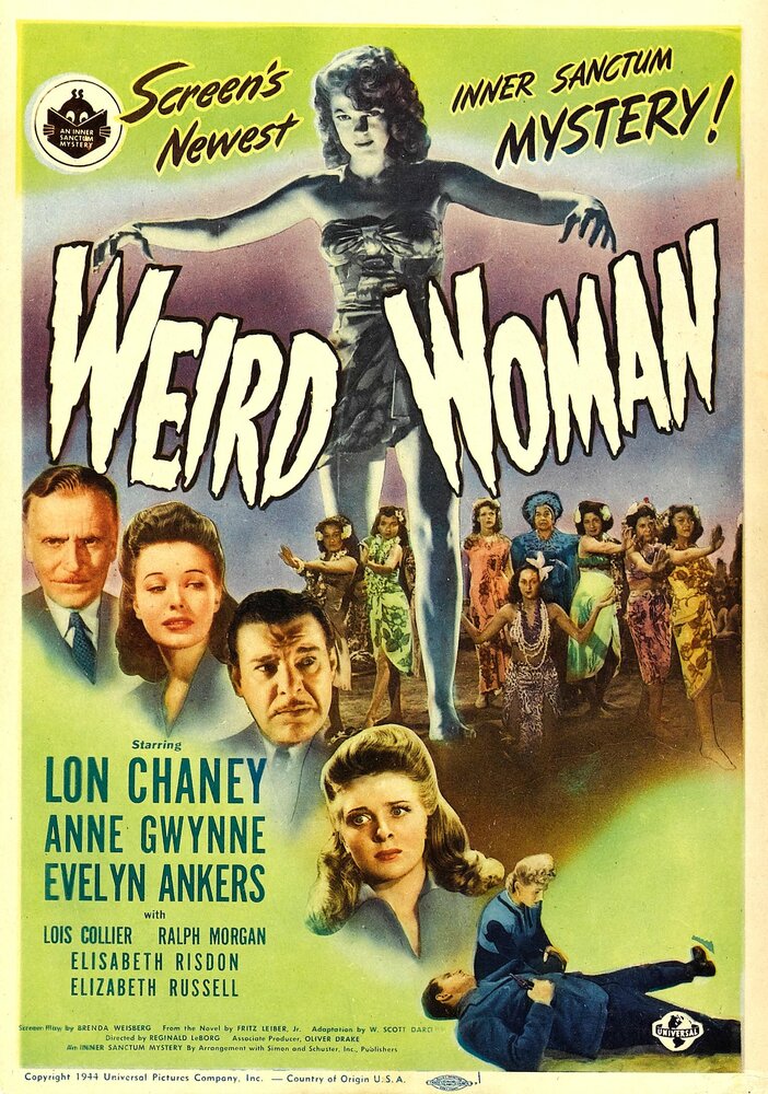 Странная женщина (1944) постер