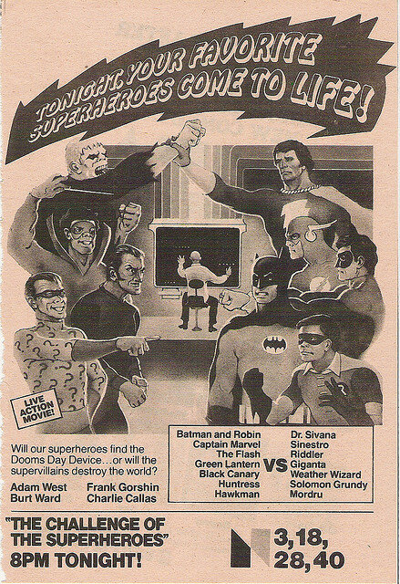 Легенды супергероев (1979) постер