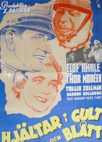 Герои в жёлтом и голубом (1940) постер