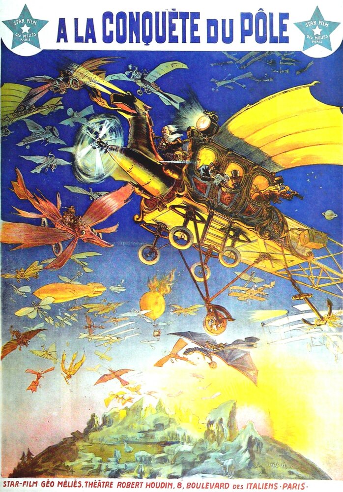 Завоевание полюса (1912) постер