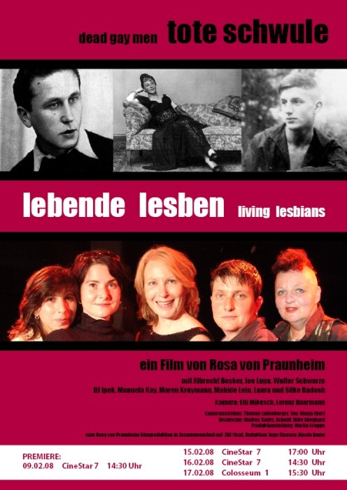 Мертвые гомосексуалисты – живые лесбиянки (2008) постер