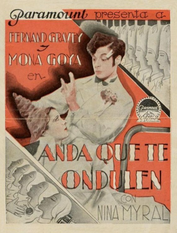Дамский цирюльник (1932) постер