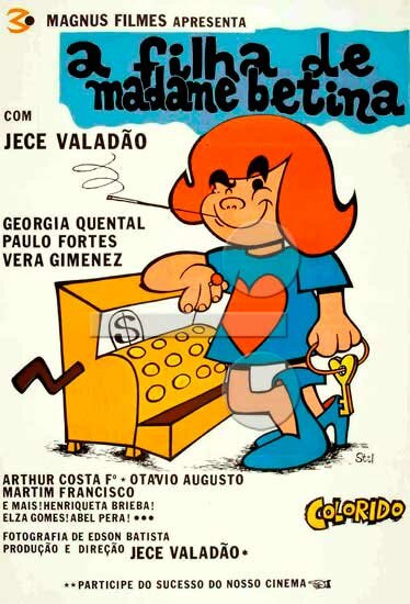 Дочь мадам Бетины (1973) постер