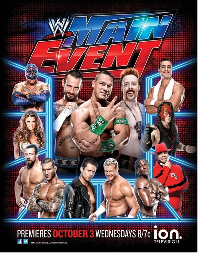 WWE Main Event (2012) постер