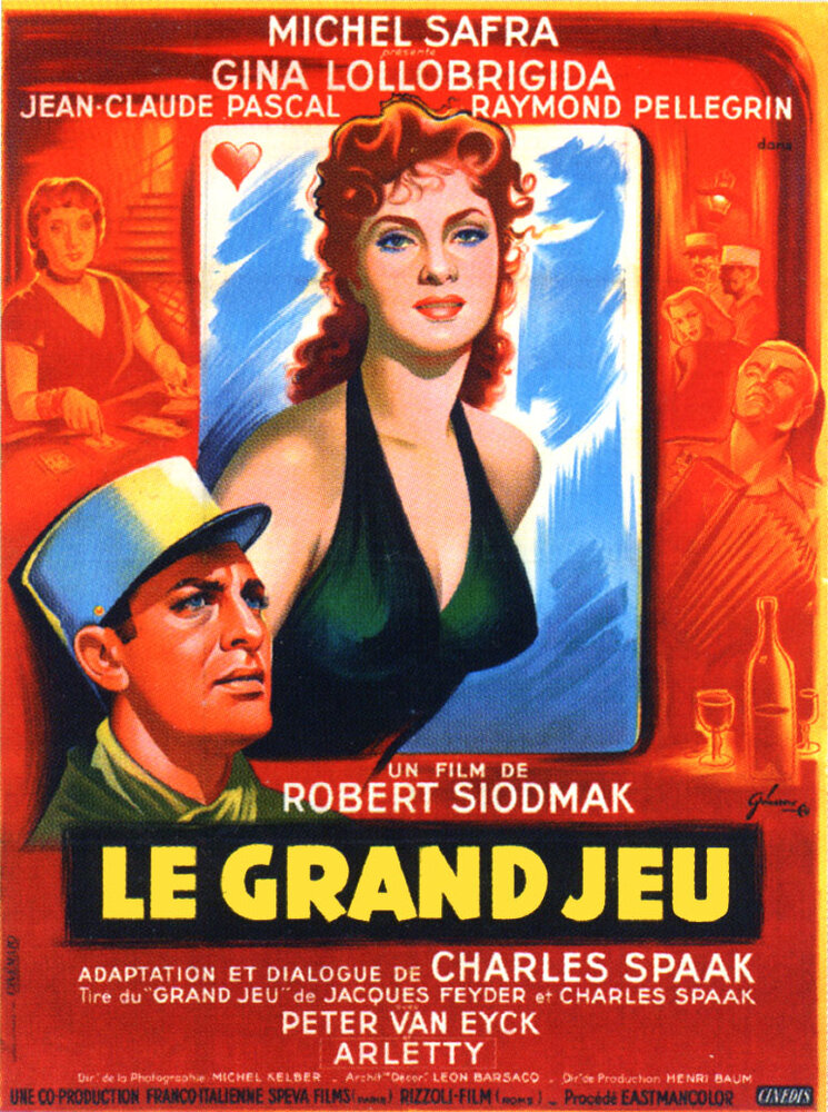 Большая игра (1954) постер