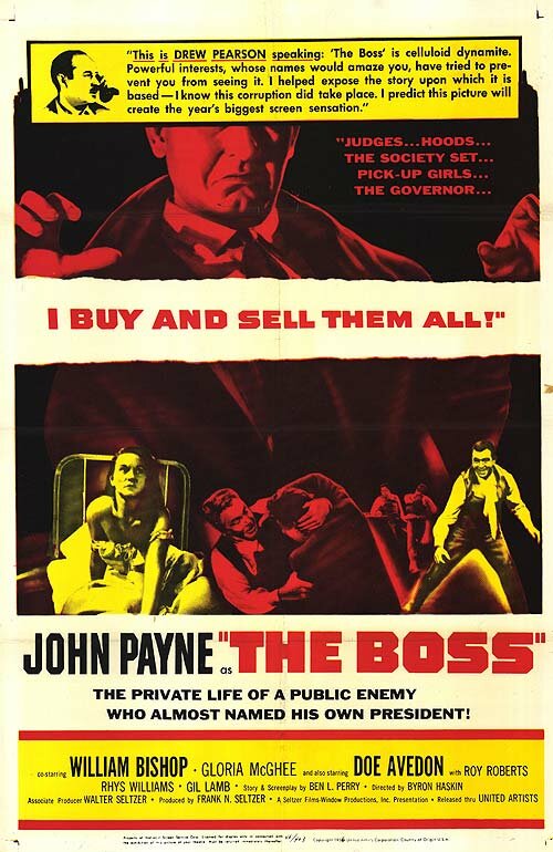 Босс (1956) постер