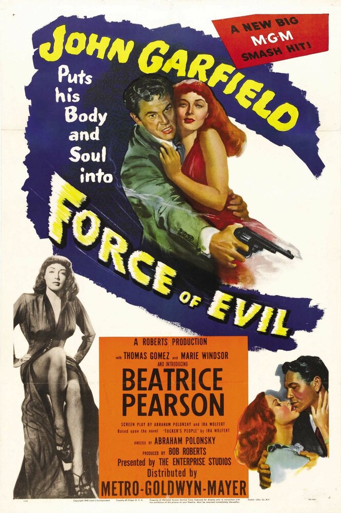 Силы зла (1948) постер