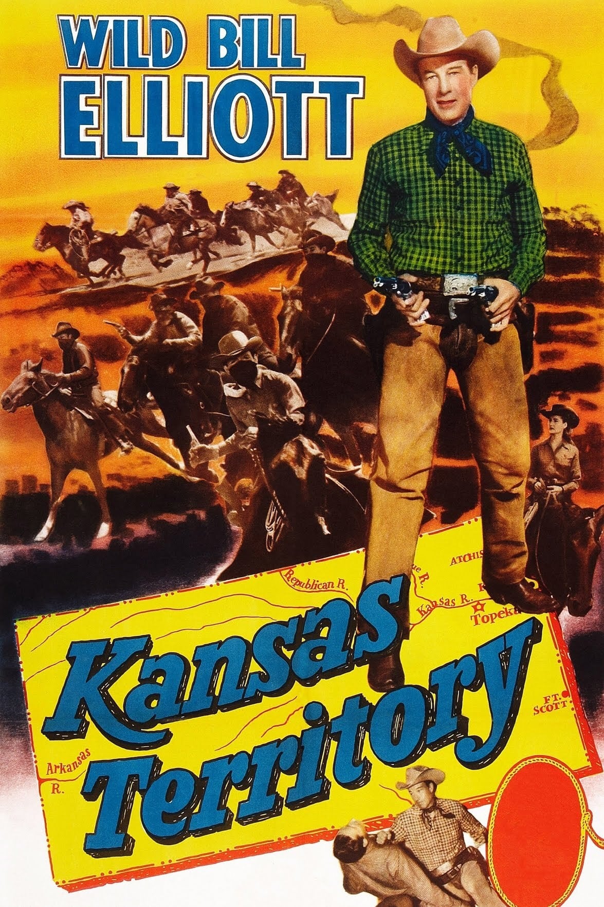 Kansas Territory (1952) постер