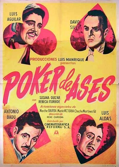 Póker de ases (1952) постер