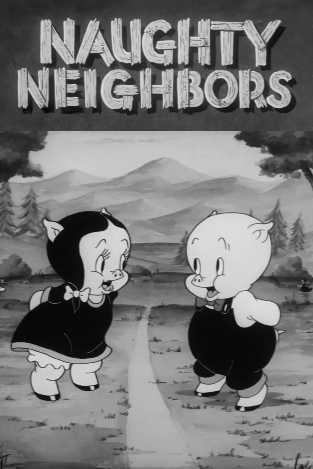 Naughty Neighbors (1939) постер
