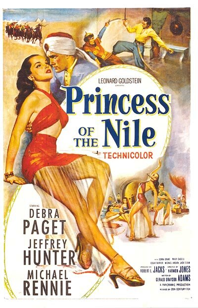 Принцесса Нила (1954) постер
