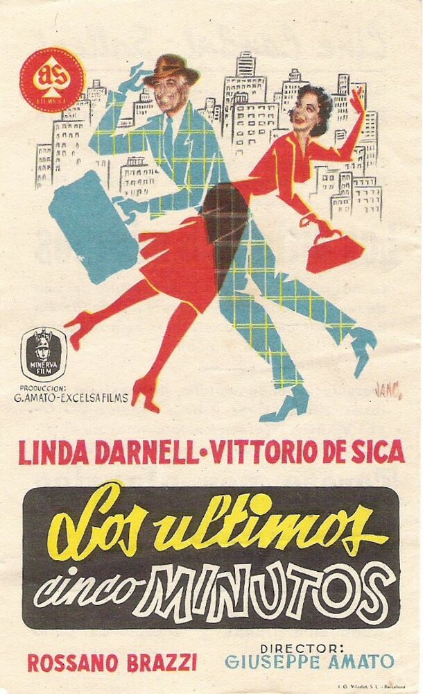 Последние пять минут (1955) постер