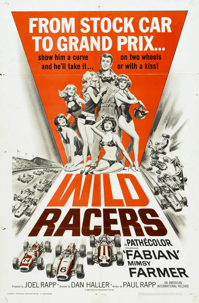 Безумные гонщики (1968) постер