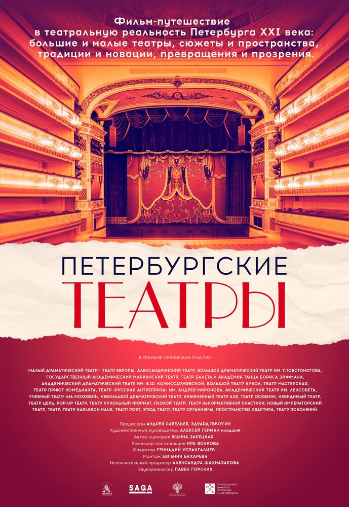 Петербургские театры постер