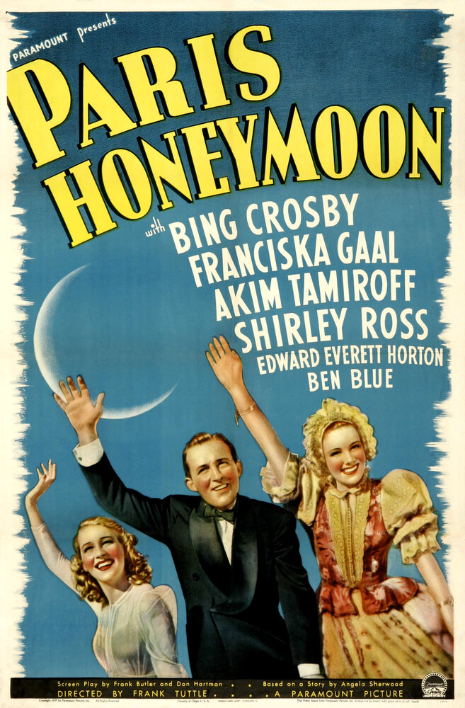 Парижский медовый месяц (1939) постер