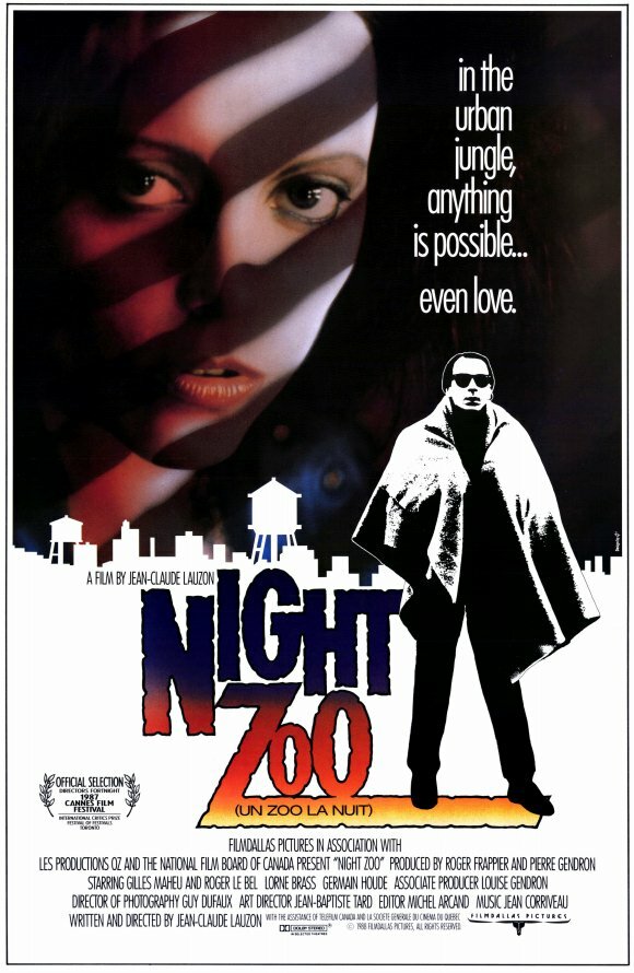 Зоопарк, ночь (1987) постер