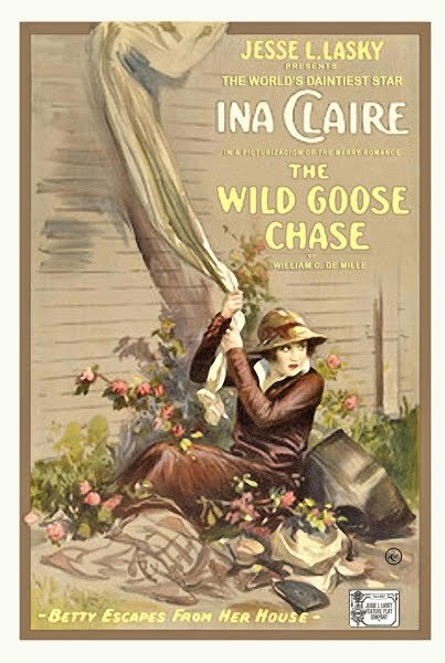 За дикими гусями (1915) постер