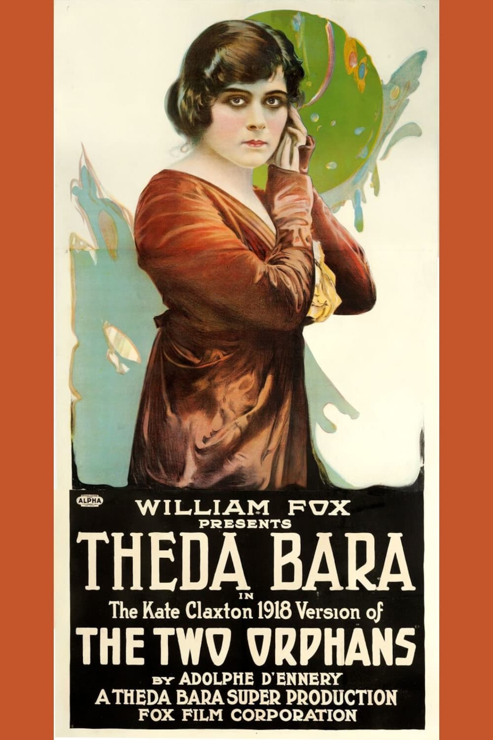 Двое сирот (1915) постер