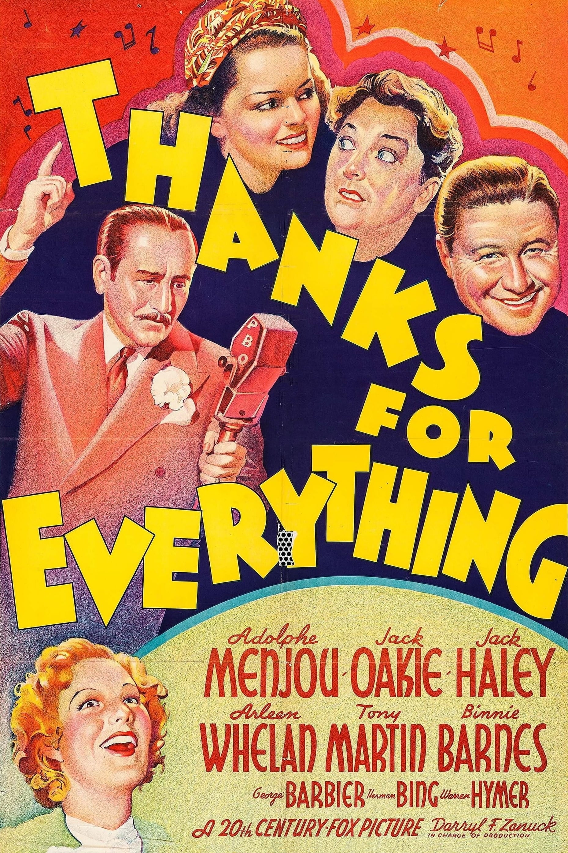 Thanks for Everything (1938) постер