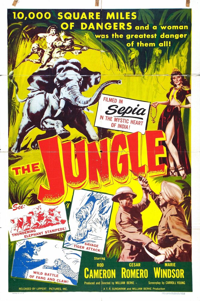 The Jungle (1952) постер