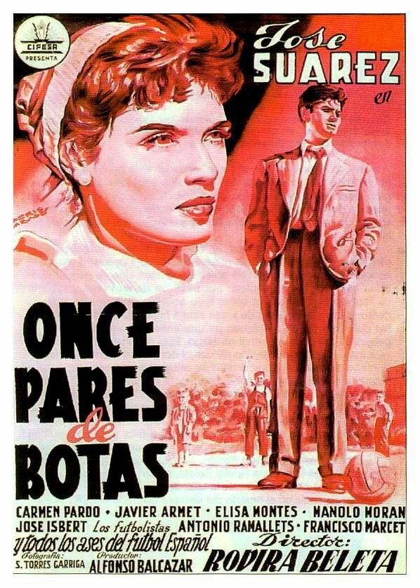 Once pares de botas (1954) постер