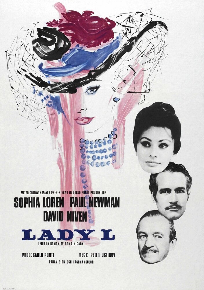 Леди Л (1965) постер