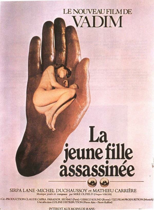Убитая девушка (1974) постер