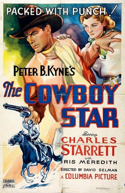 The Cowboy Star (1936) постер