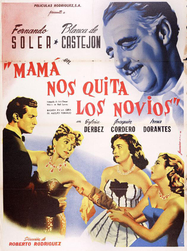 Mamá nos quita los novios (1952) постер