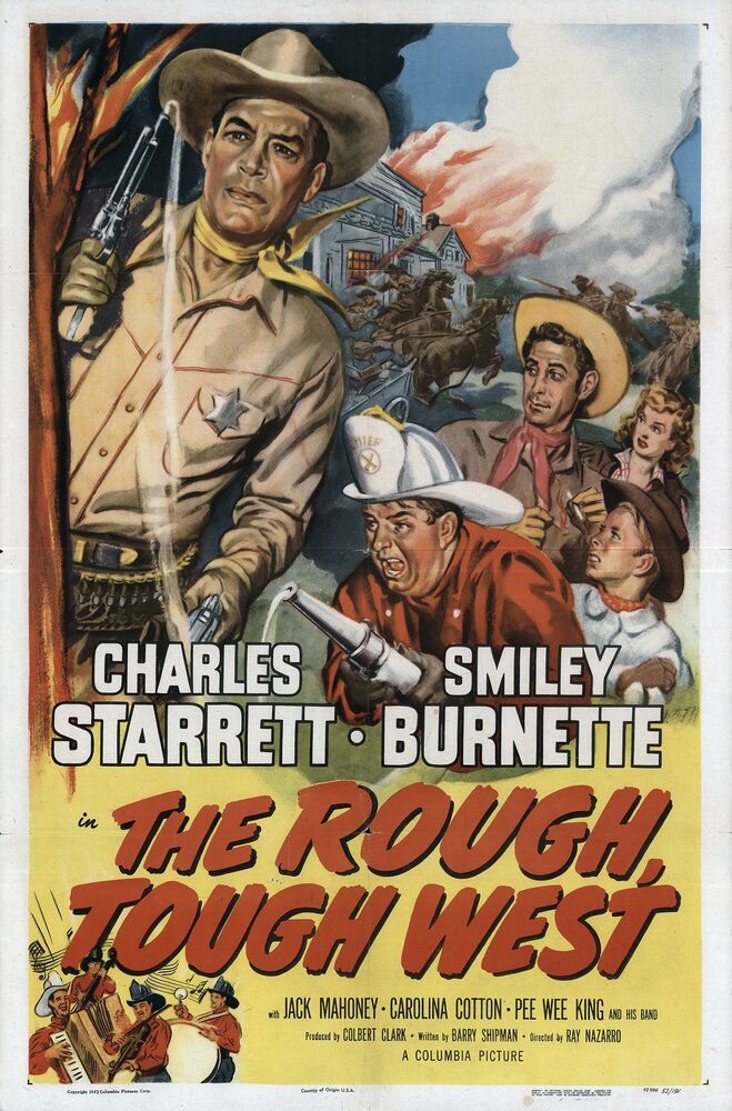 The Rough, Tough West (1952) постер