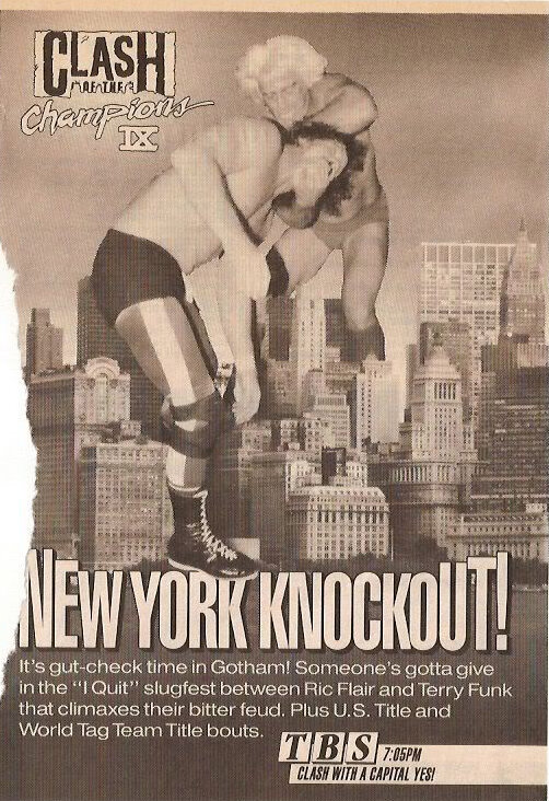 WCW Столкновение чемпионов 9 (1989) постер